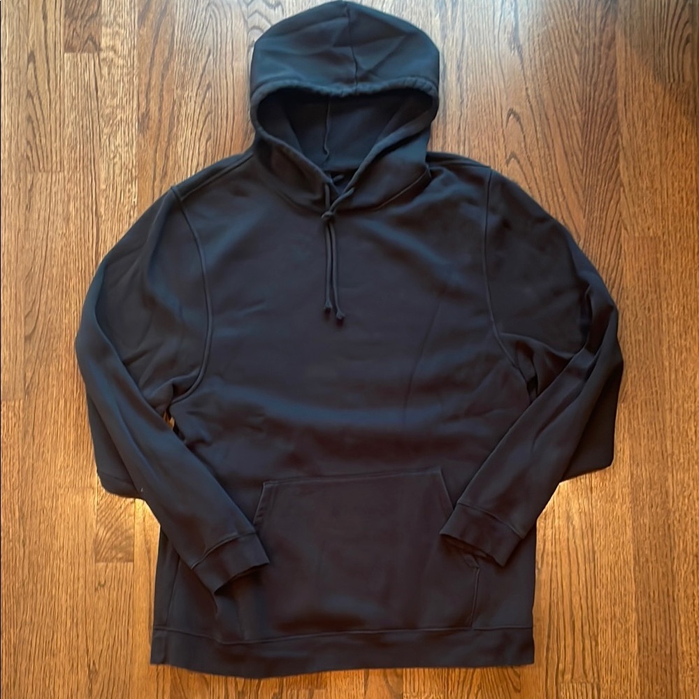 Skims Long Black Hoodie
